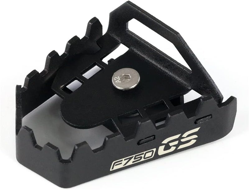 Modeer Compatible with F750GS 2018-2025 Motorcycle Rear Foot Brake Lever Pedal Enlarge Extension Rear Brake Peg Pad Pedal f750 f 750 gs Accessories (black) - Image 5